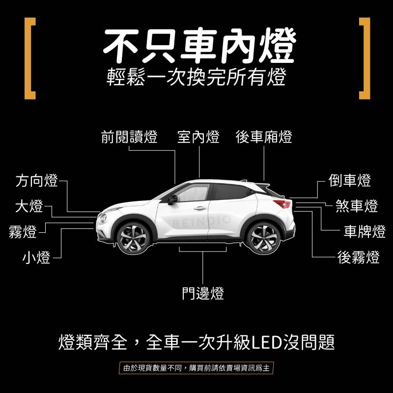 【馴光 一年保固】Juke 閱讀燈 後車廂燈 室內燈 牌照燈 車牌燈 led 行李箱燈 地圖燈 車內燈 nissan-細節圖7