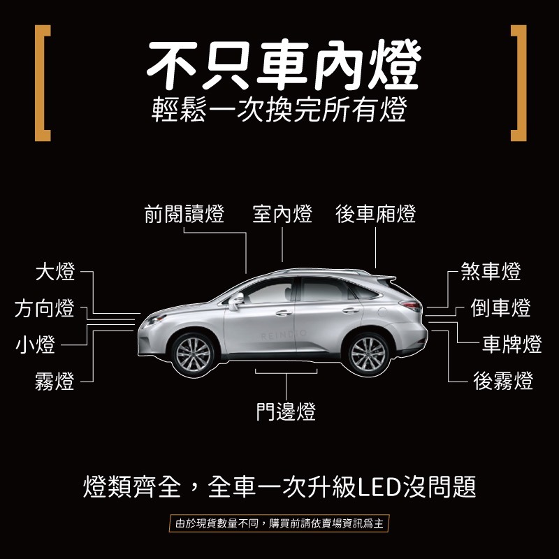 【馴光 一年保固】RX270 室內燈 閱讀燈 後車廂燈 車內燈 led 行李廂燈 腳窩燈 車門燈 迎賓燈 Lexus-細節圖7