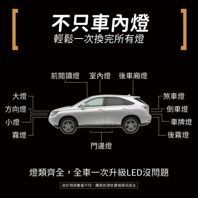 【馴光 一年保固】RX450 閱讀燈 室內燈 後車廂燈 車內燈 led 行李廂 化妝燈 車門燈 迎賓燈 凌志Lexus-細節圖7