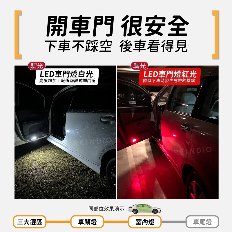 【馴光 一年保固】Camry 8代 方向燈 後車廂燈 車門燈 迎賓燈 化妝燈 倒車燈 門邊燈 led 行李箱燈 凱美瑞-細節圖5