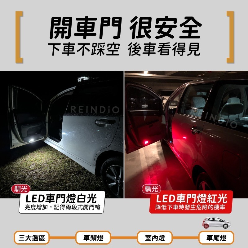 【馴光 一年保固】Wish 大燈 霧燈 小燈 方向燈 室內燈 閱讀燈 後車廂燈 倒車燈 門邊燈 led 行李箱燈 車門燈-細節圖6