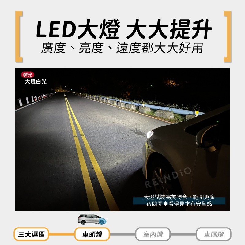【馴光一年保固】Previa 大燈 遠燈 霧燈 小燈 方向燈 倒車燈 hid led 行李箱燈 車門燈 培利亞 室內燈-細節圖3