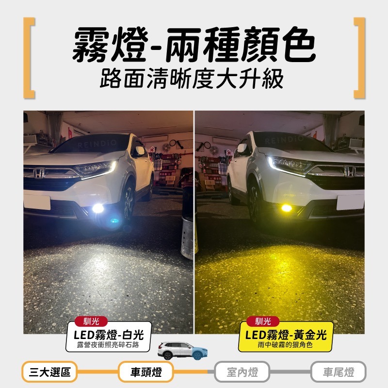 【馴光 一年保固】CRV5 大燈 遠燈 霧燈 近燈 行李廂燈 led 後車廂燈 化妝燈 倒車燈 閱讀燈 CRV 6代-細節圖4