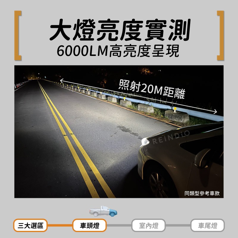 【馴光 一年保固】Zinger pick up 大燈 煞車燈 倒車燈 led 遠燈 近燈 方向燈 牌照燈 霧燈 皮卡-細節圖4