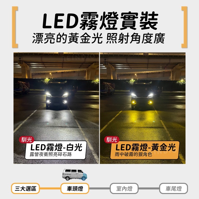 【馴光 一年保固】菱利 E300 大燈 日行燈 煞車燈 倒車燈 車牌燈 遠燈 霧燈 led Veryca CMC 電動車-細節圖5