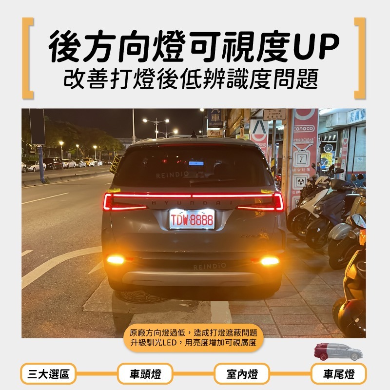【馴光 一年保固】Custin 2.0 倒車燈 方向燈 車牌燈 牌照燈 led 解碼 防快閃方向燈 行李廂燈 後車廂燈-細節圖5