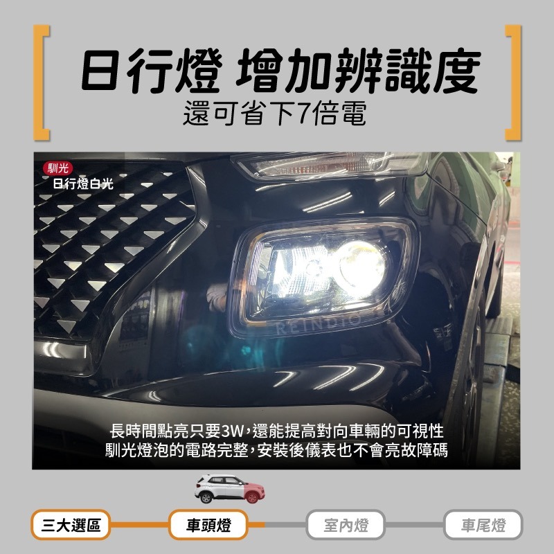 【馴光 不亮故障碼】Venue 大燈 遠燈 倒車燈 方向燈 led 室內燈 日行燈 閱讀燈 後霧燈 後車廂燈 車牌燈-細節圖5