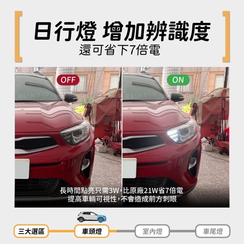 【馴光 一年保固】Stonic 大燈 霧燈 日行燈 方向燈 倒車燈 後霧燈 led 煞車燈 車牌燈 室內燈 KIA-細節圖3