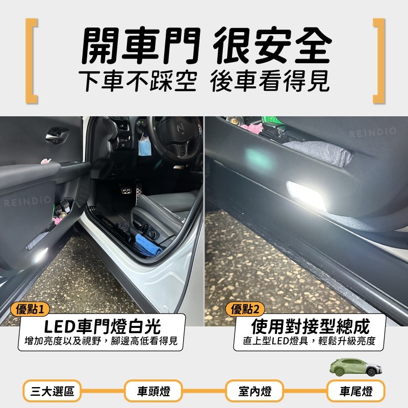 【馴光 一年保固】UX250h UX300h 霧燈 化妝燈 led 方向燈 遮陽板燈 後車廂燈 車門燈 lexus 凌志-細節圖7