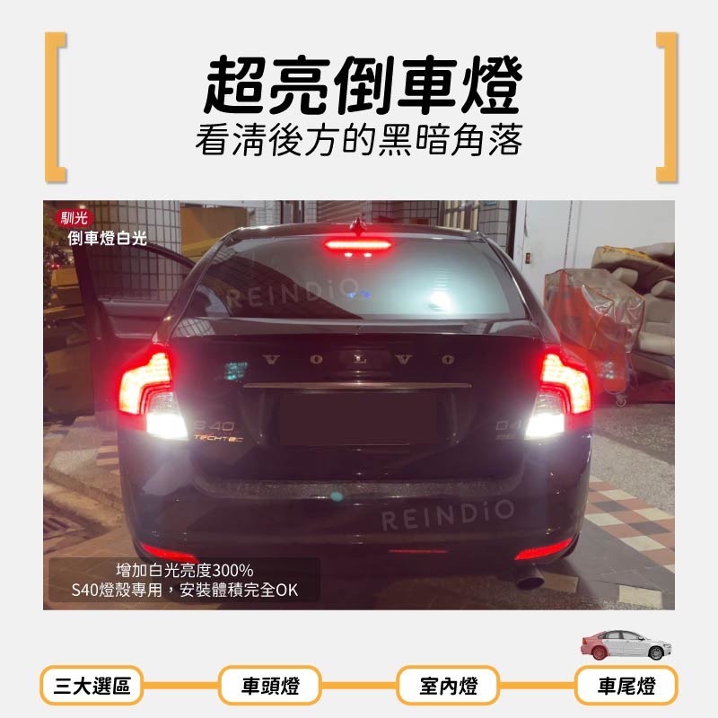 【馴光 一年保固】S40 方向燈 閱讀燈 室內燈 後車廂燈 行李廂燈 倒車燈 車牌燈 led volvo 富豪 地圖燈-細節圖6