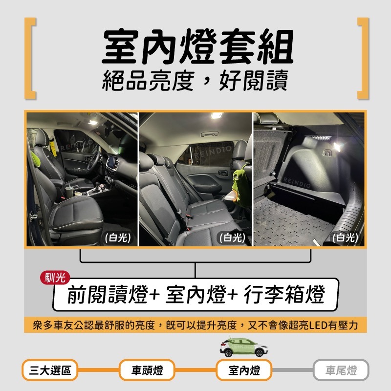 【馴光 一年保固】Kicks 大燈 霧燈 倒車燈 車牌燈 led 頭燈 近燈 日行燈 牌照燈 室內燈 方向燈 踢一腳-細節圖6