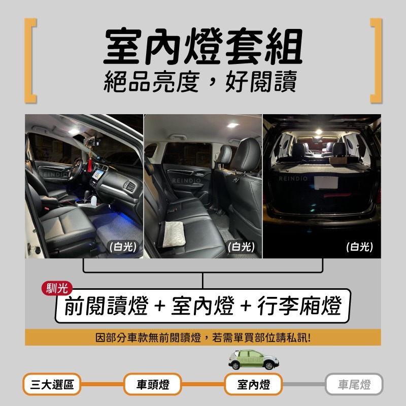 【馴光 一年保固】Livina 大燈 霧燈 小燈 方向燈 室內燈 閱讀燈 後車廂燈 倒車燈 門邊燈 led 煞車燈 新娜-細節圖6