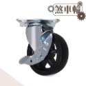 AXL 4英吋 TPR 工業風造型工業輪, 傢俱輪, 展示架輪, 滾輪, 萬向輪,層櫃輪, 腳輪, 輪子 (台灣製造)-規格圖8