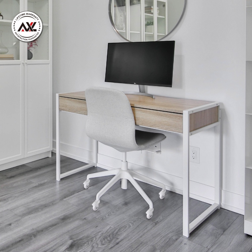 IKEA 辦公椅替換輪  氣質白彎角 10mm椅子輪子｜2.5吋插桿PU輪 不刮地板 椅子輪子 (台灣製造/一組五顆)-細節圖9