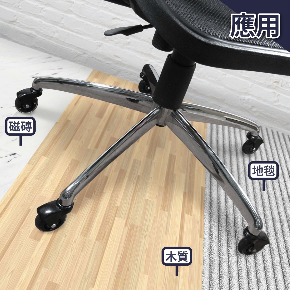 AXL辦公椅輪子-彎角黑透溜冰輪 安全設計 不水解高品質PU輪,電腦椅輪/辦公桌椅輪子/防刮靜音/椅子輪子/辦公椅配件-細節圖5