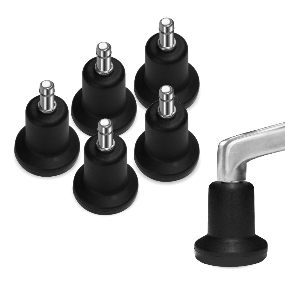 AXL 辦公椅(低)固定腳 一組5顆｜矮型高度設計 高穩定性 防滑椅墊/固定輪 直插式椅腳替換配件-規格圖8