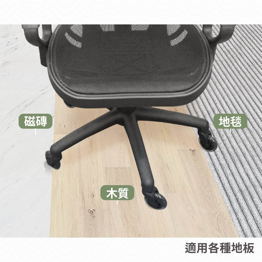 AXL 椅子輪子 3吋PU輪靜音滑順塑膠腳架腳輪｜替換辦公椅/電腦椅輪 不傷地板 不水解 一組五顆 台灣現貨-細節圖5