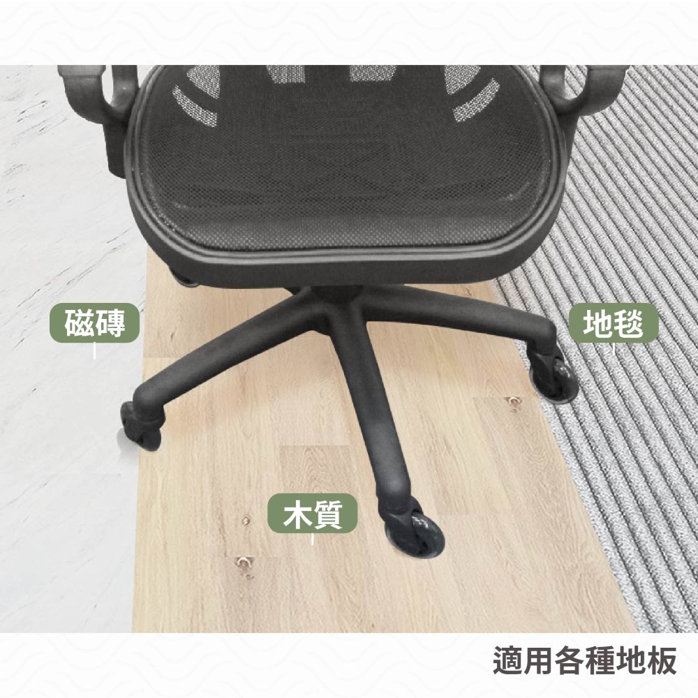 AXL 3吋PU辦公椅輪 塑膠腳架 11x22mm通用 靜音防刮 不掉黑屑 電腦椅 人體工學椅 電競椅替換輪 五爪椅輪-細節圖5