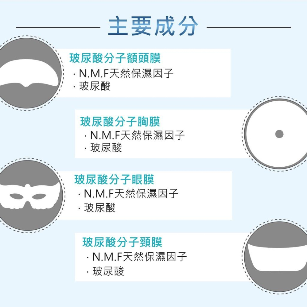 依洛嘉E.L.G-極致水透肌分子綜合局部膜20入/盒-細節圖3