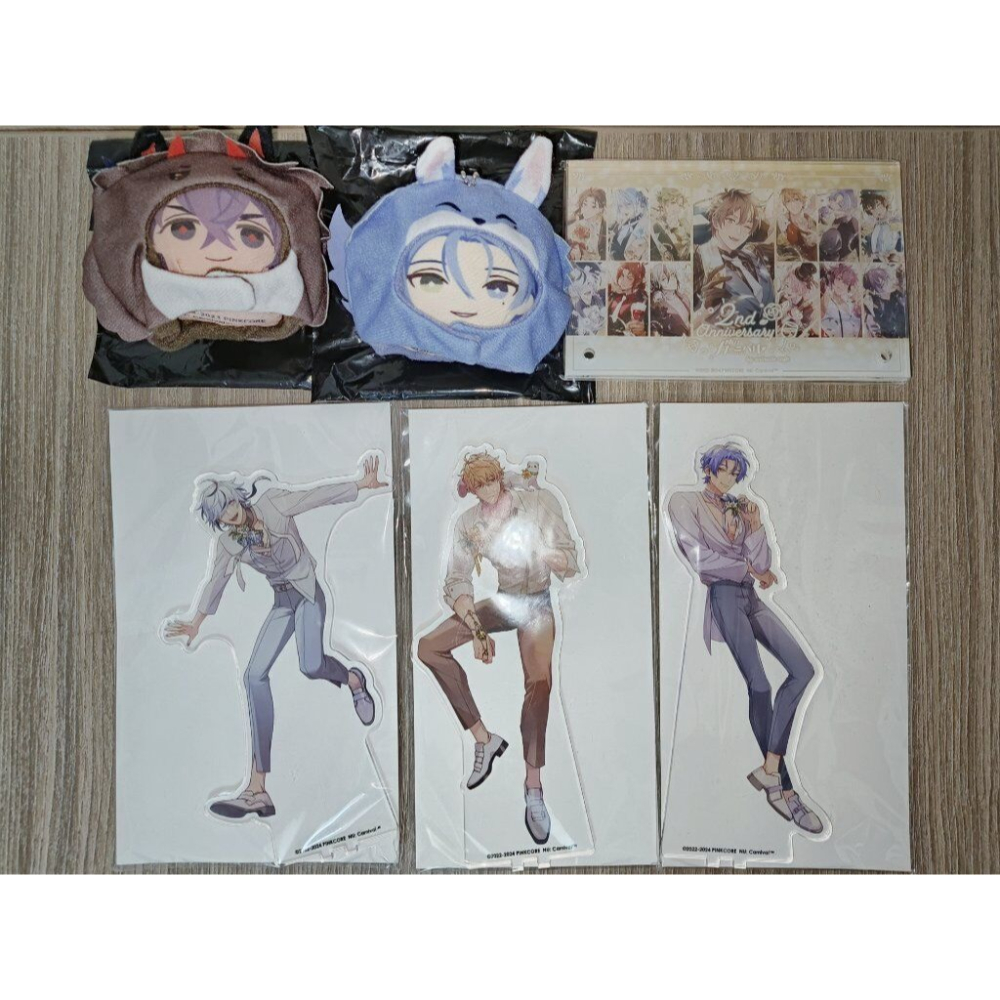 ［官方周邊］新世界狂歡／粉粉／安美冰棒／DMM／奶賞／花賞／二周年立牌／杯墊-細節圖5