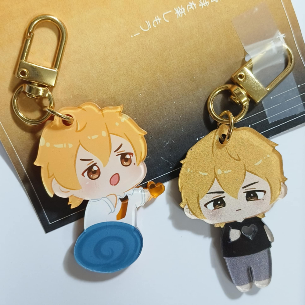 【失憶投捕】＜要圭補心＞橘透版吊飾『買圭醬送智將！！！』-細節圖3