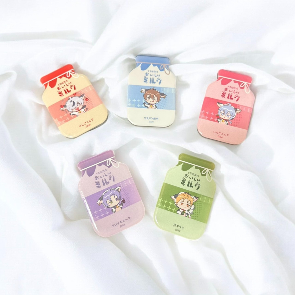 【新世界狂歡】來一瓶牛乳吧！陶瓷磁鐵／冰箱貼-細節圖2