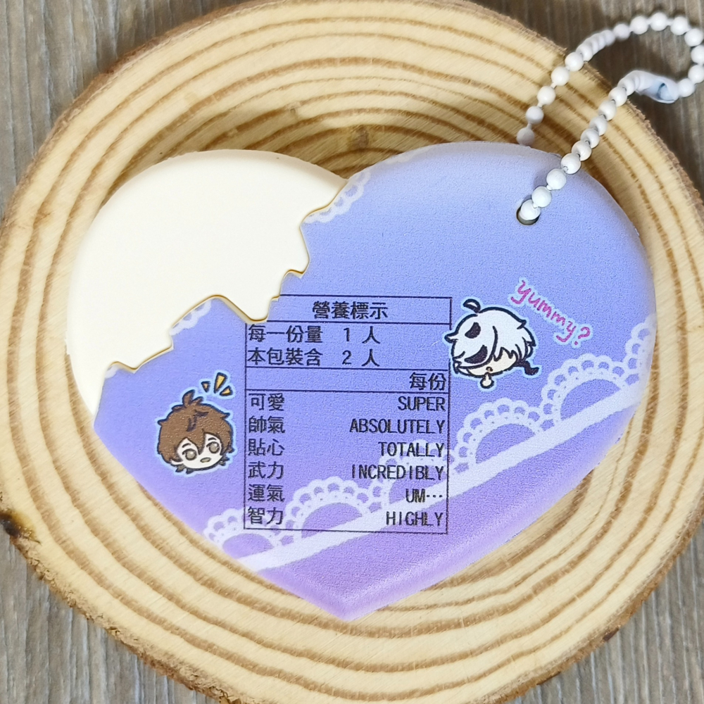 【新世界狂歡】〈布伊ラブラブ〉巧克力吊飾-細節圖2