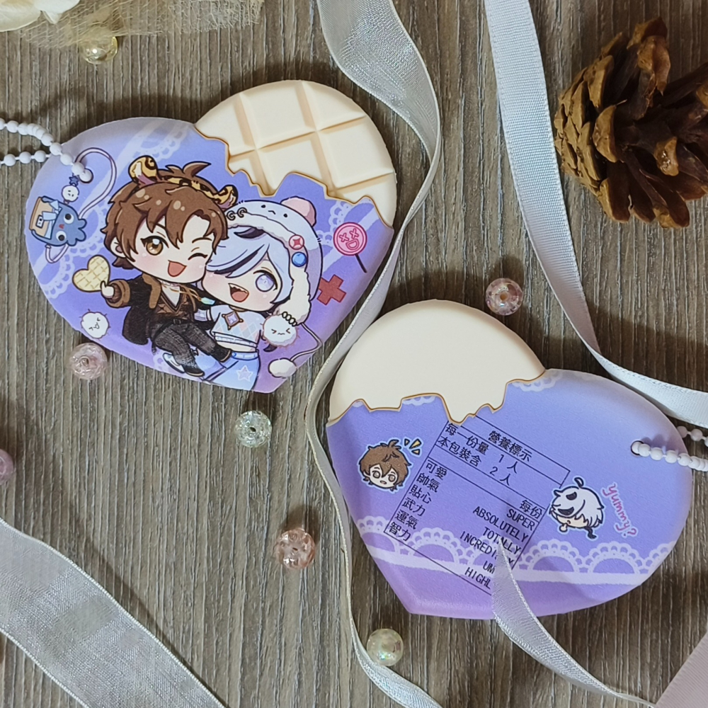 【新世界狂歡】〈布伊ラブラブ〉巧克力吊飾-細節圖3