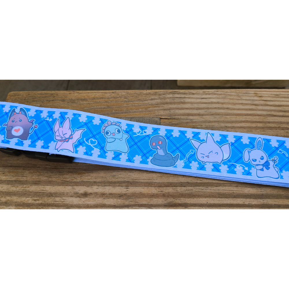 新世界狂歡】〈動感小動物〉行李束帶-細節圖3