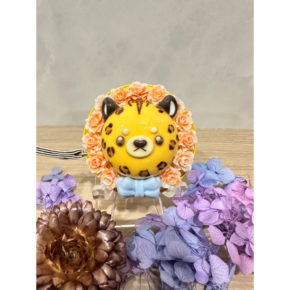 【新世界狂歡】春庭豹影_皮質布尺◆◇手作輕黏土系列◇◆-細節圖3