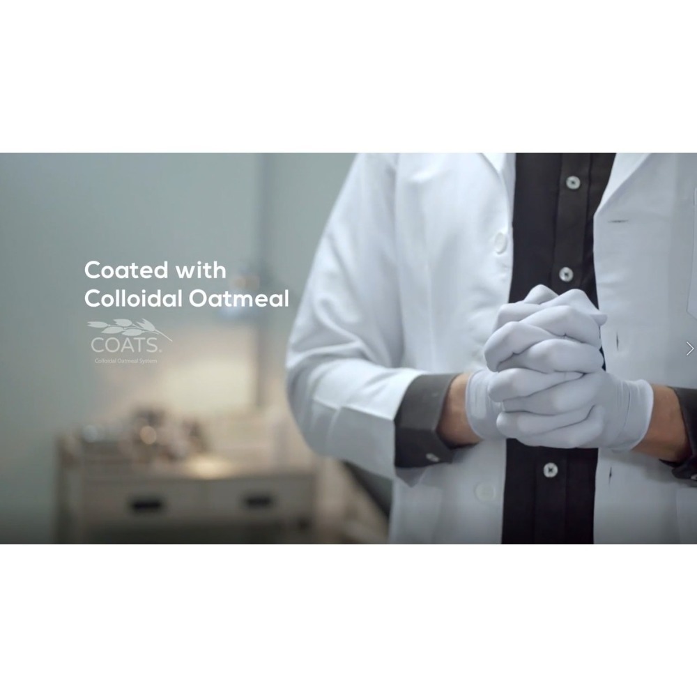 [美恆] NBR燕麥手套(薄款) 無粉手套 丁腈手套 橡膠手套 耐油手套 美髮手套 Nitrile NBR手套 100入-細節圖7