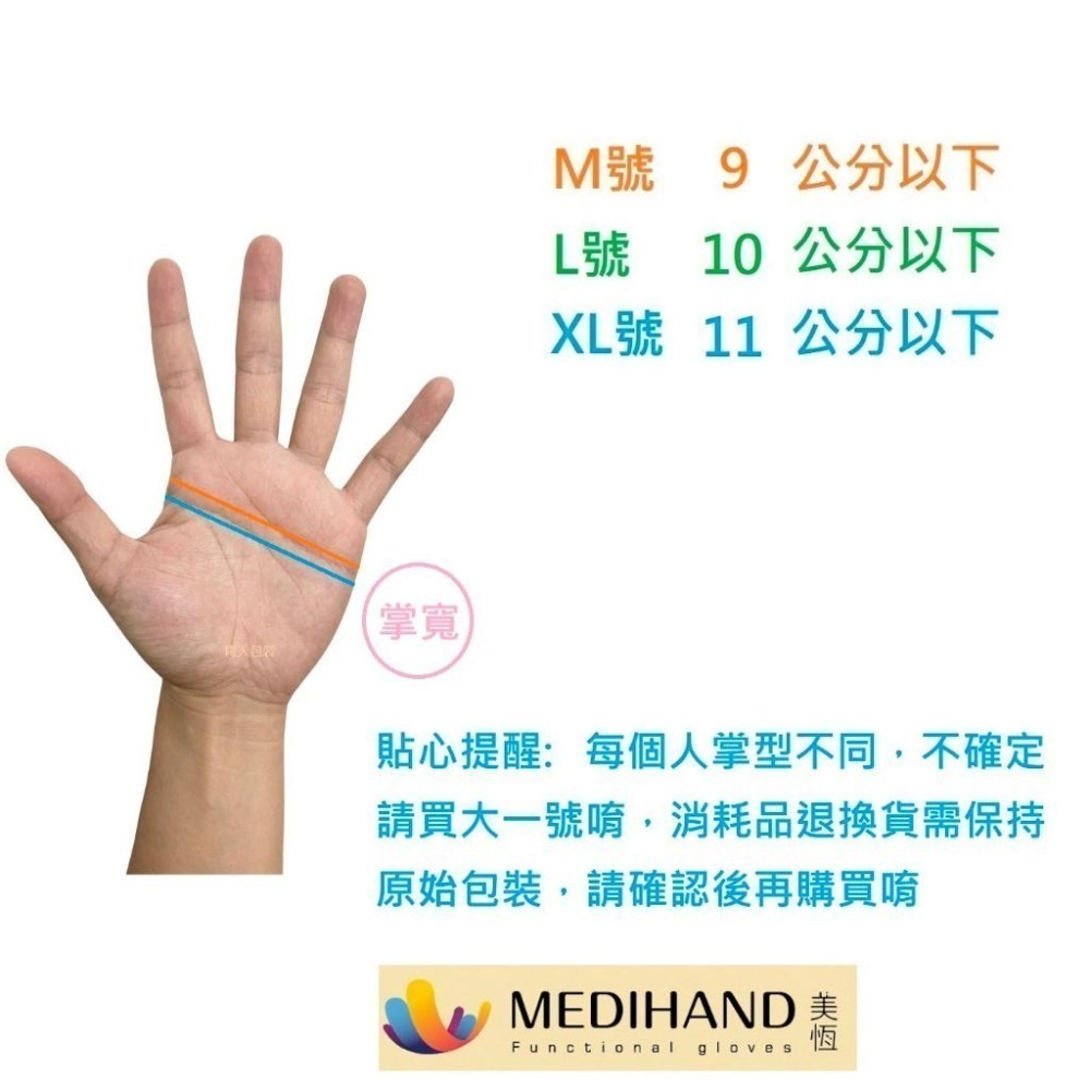 [美恆] NBR手套(黑色加厚款) 低汗配方 防滑加強 微粒止滑 無粉手套 丁腈手套 橡膠手套 耐油手套 NBR手套-細節圖6