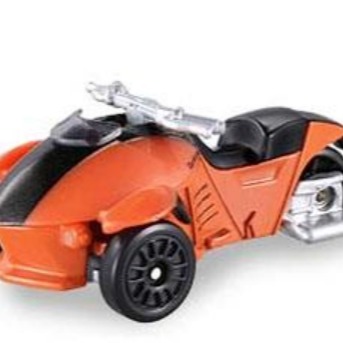 《HT》TOMICA 多美小汽車 白盒 NO.75 ZNUG DESIGN OUROBOROS 三輪車 392255-細節圖2