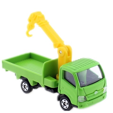 《HT》 TOMICA 多美小汽車 白盒 NO.37 日野 Hino DUTRO TRUCK CRANE 392668-細節圖3