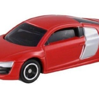 《HT》絕版TOMICA 多美小汽車 NO6 奧迪 AUDI R8 跑車普通467441+初回新車貼 466444-細節圖4