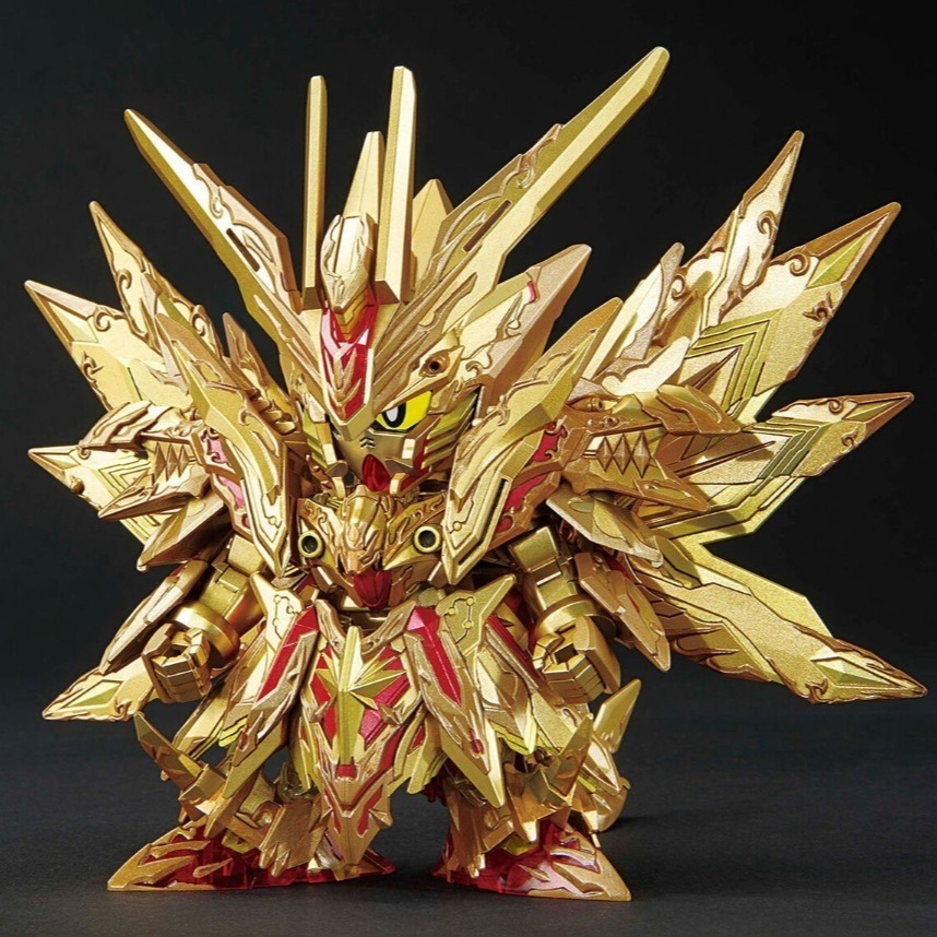 《HT》模型 BANDAI SD鋼彈世界 群英集 #30 攻擊自由 光之聖龍 5064016-細節圖3