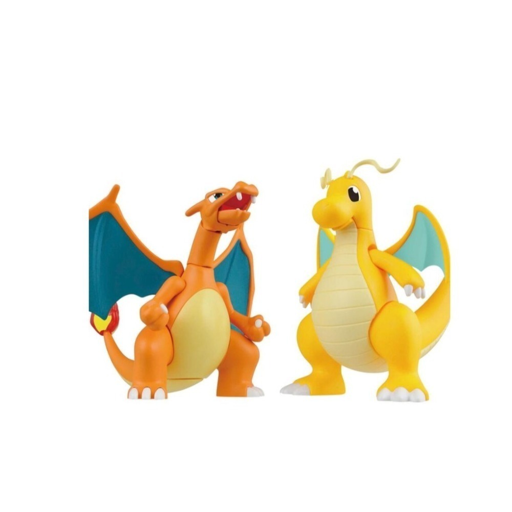《HT》模型 BANDAI 寶可夢 PLAMO 收藏集 #43 噴火龍戰鬥&快龍對戰套組 5060270-細節圖2