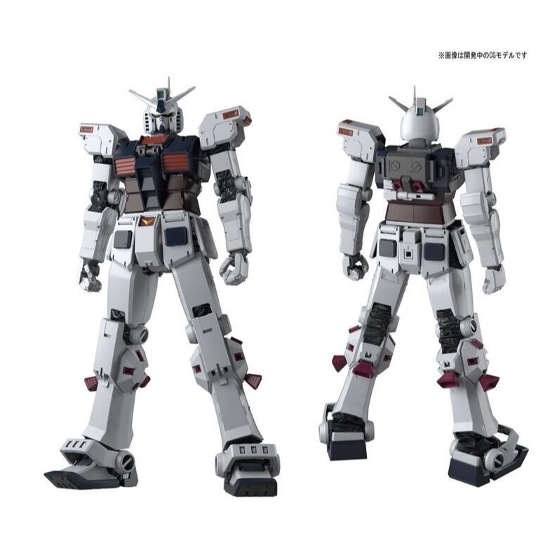《HT》BANDAI 模型 MG 1/100 全裝甲型鋼彈 Ver.Ka(雷霆宙域戰線配色) 5063049-細節圖4