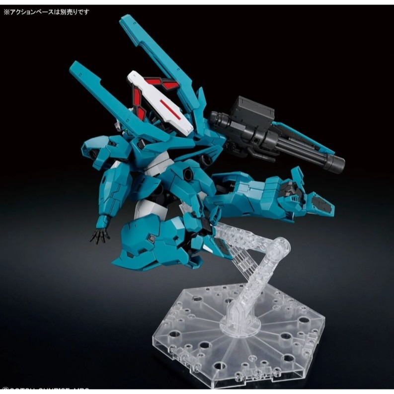 《HT》BANDAI 1/144 HG 機動戰士鋼彈 水星的魔女 #017 烏爾魔靈鋼彈 組裝模型 5065088-細節圖5