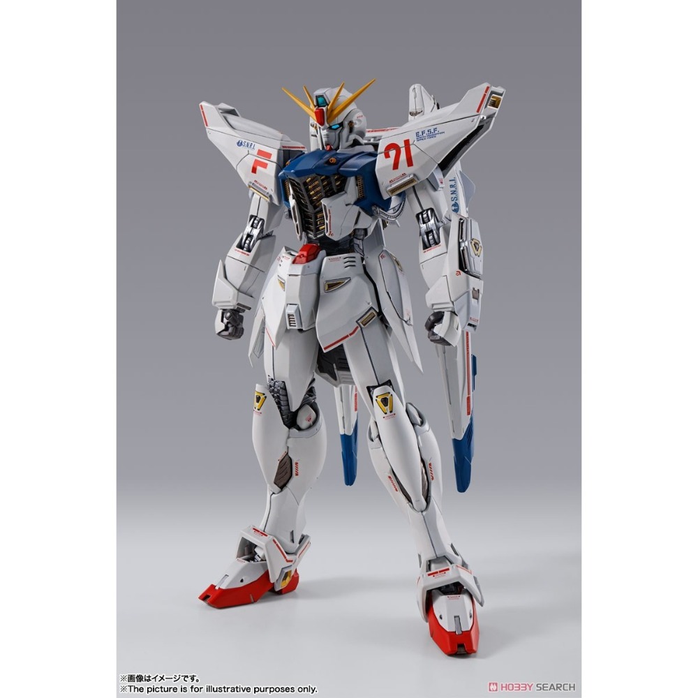 《HT》BANDAI METAL BUILD 鋼彈 F91 CHRONICLE WHITE Ver 610676-細節圖2