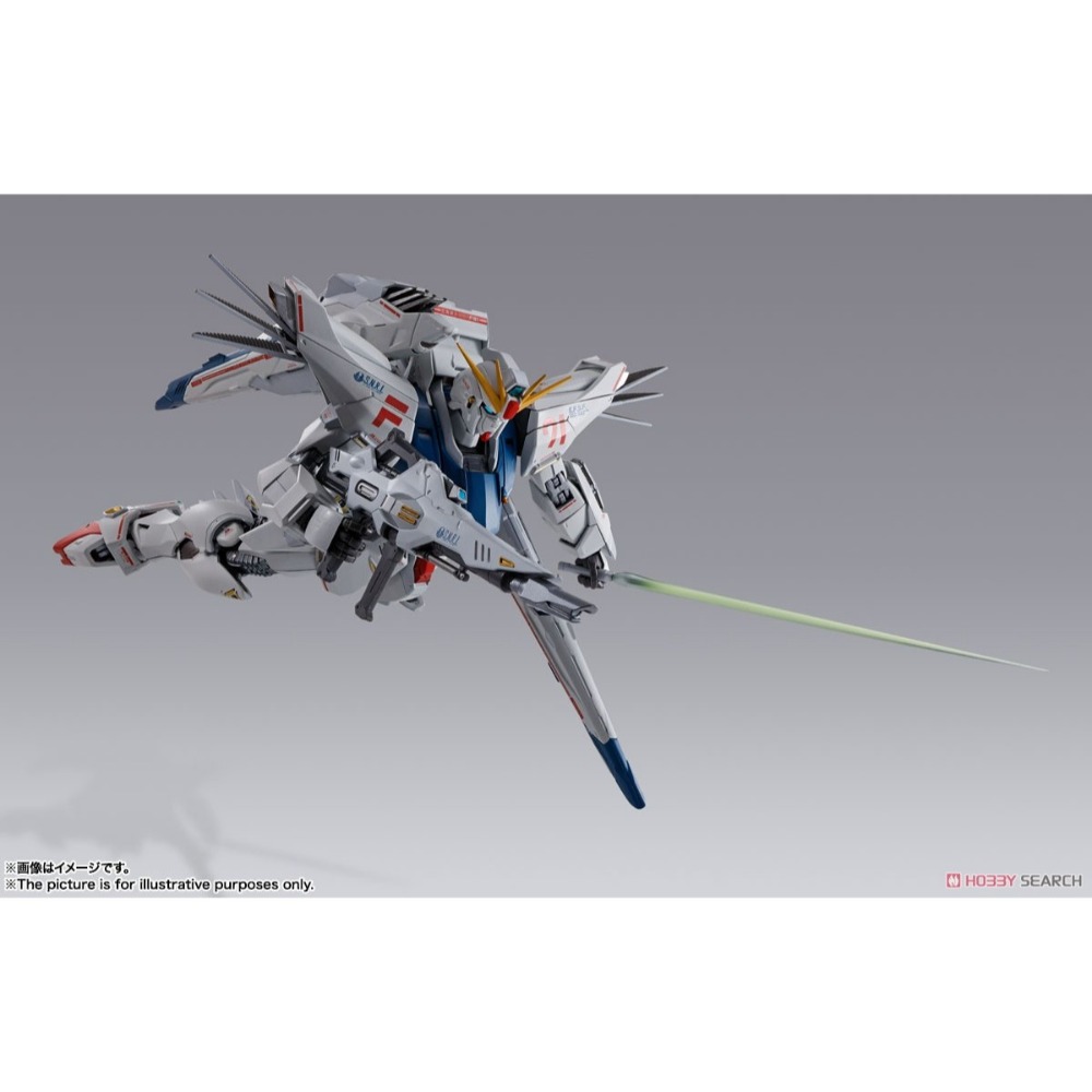 《HT》BANDAI METAL BUILD 鋼彈 F91 CHRONICLE WHITE Ver 610676-細節圖3
