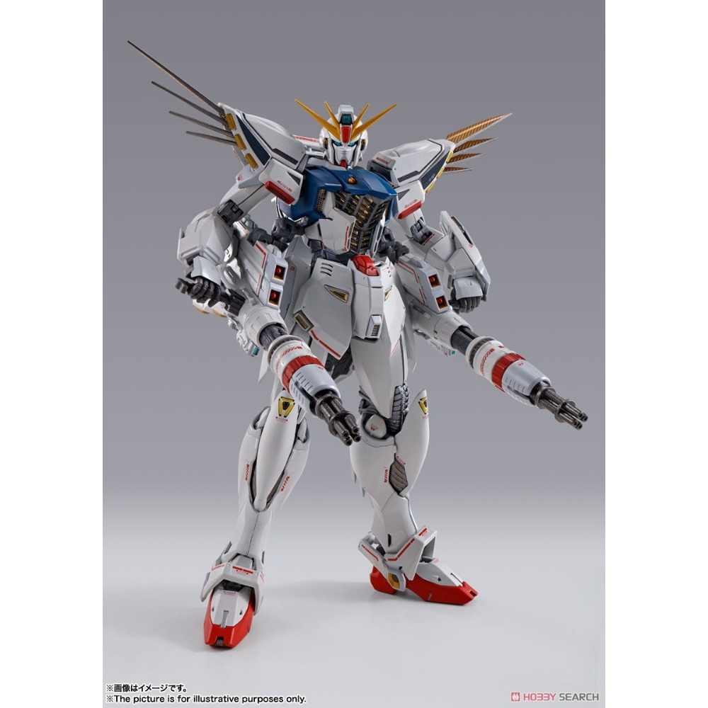 《HT》BANDAI METAL BUILD 鋼彈 F91 CHRONICLE WHITE Ver 610676-細節圖6