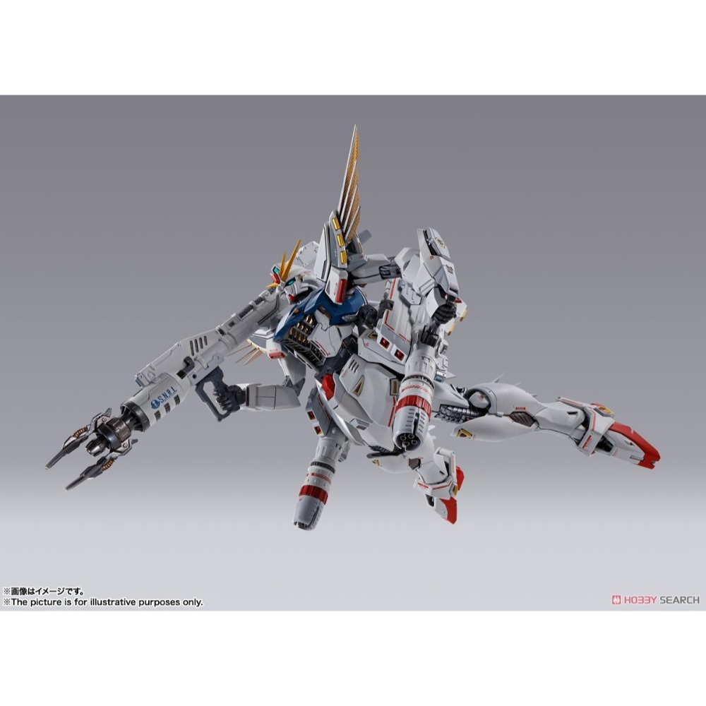 《HT》BANDAI METAL BUILD 鋼彈 F91 CHRONICLE WHITE Ver 610676-細節圖7