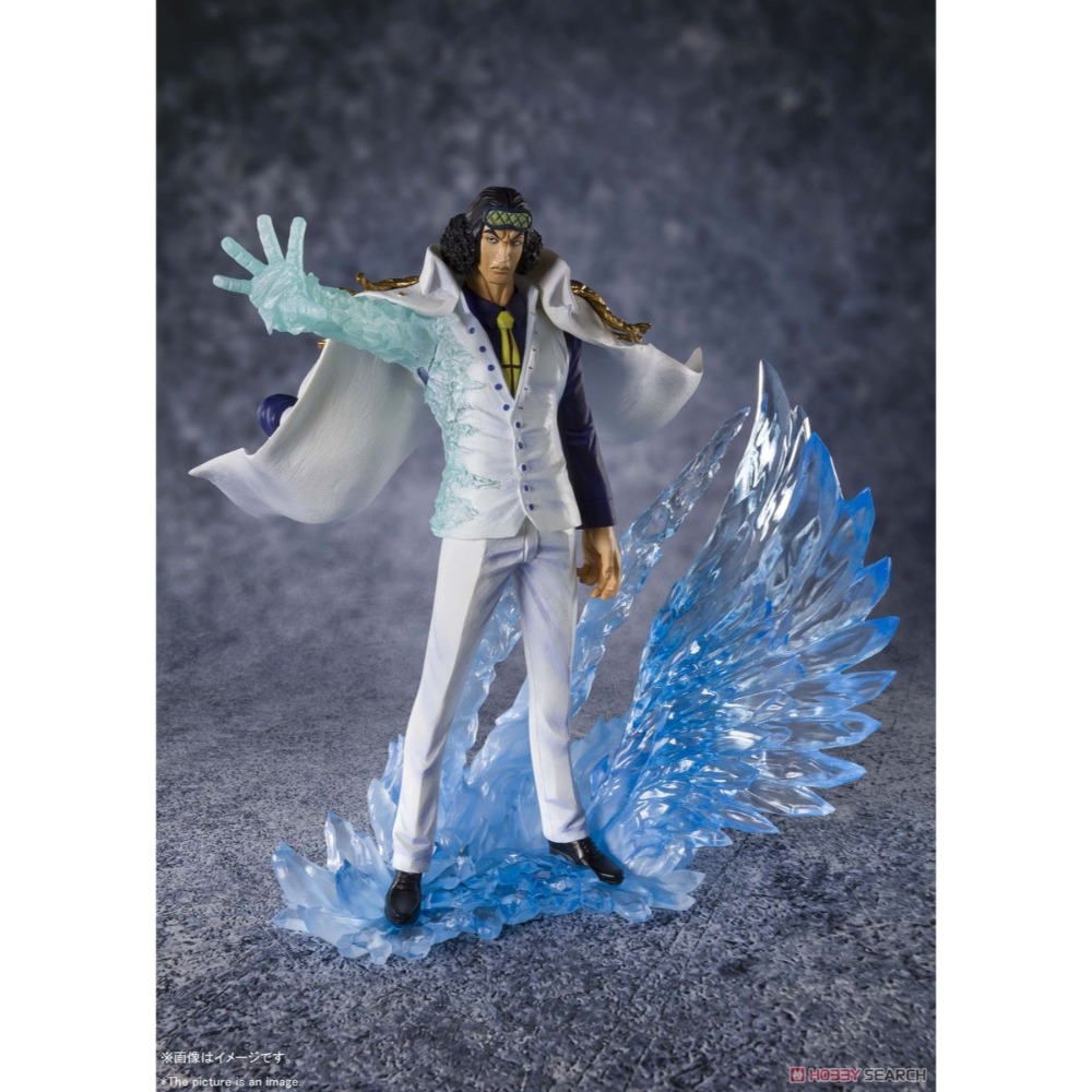 《HT》BANDAI Figuarts ZERO 海賊王EXTRA BATTLE 三大將 庫山 青雉 581471-細節圖2