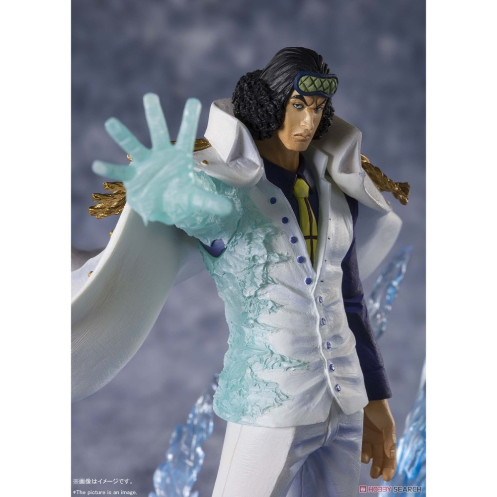 《HT》BANDAI Figuarts ZERO 海賊王EXTRA BATTLE 三大將 庫山 青雉 581471-細節圖3