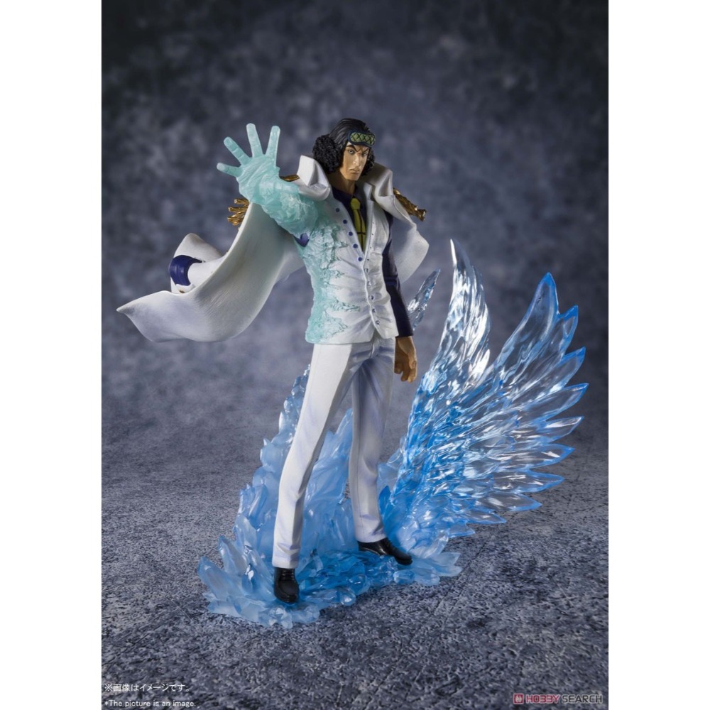 《HT》BANDAI Figuarts ZERO 海賊王EXTRA BATTLE 三大將 庫山 青雉 581471-細節圖4