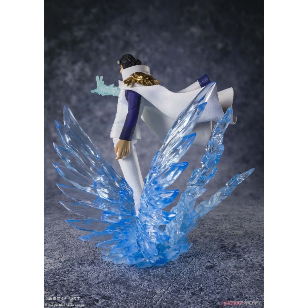 《HT》BANDAI Figuarts ZERO 海賊王EXTRA BATTLE 三大將 庫山 青雉 581471-細節圖5