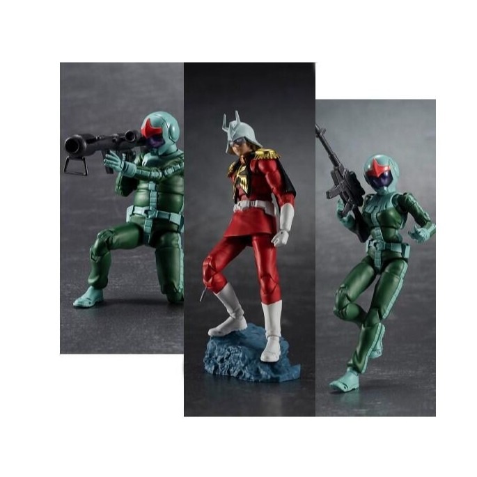 《HT》MH G.M.G 機動戰士鋼彈 吉翁公國軍04~06 夏亞套組 附特典 831768-細節圖3