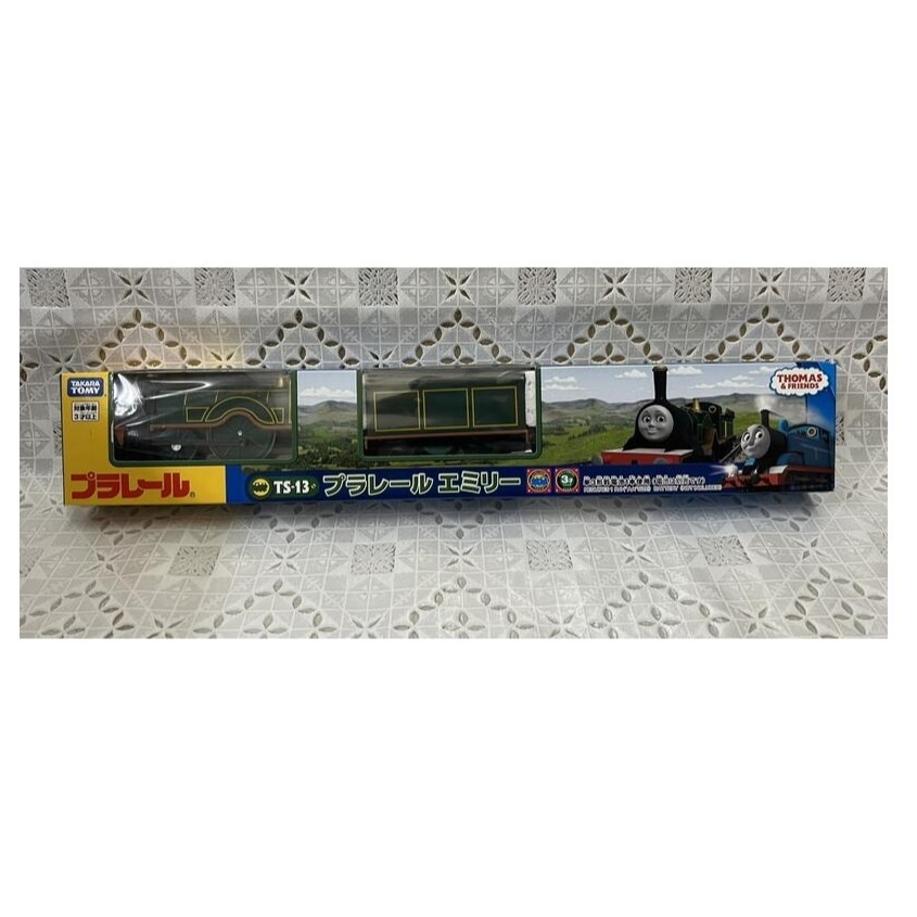 《HT》純日貨 多美 Plarail 鐵道王國火車 湯瑪士小火車TS-13艾蜜莉 462673-細節圖2