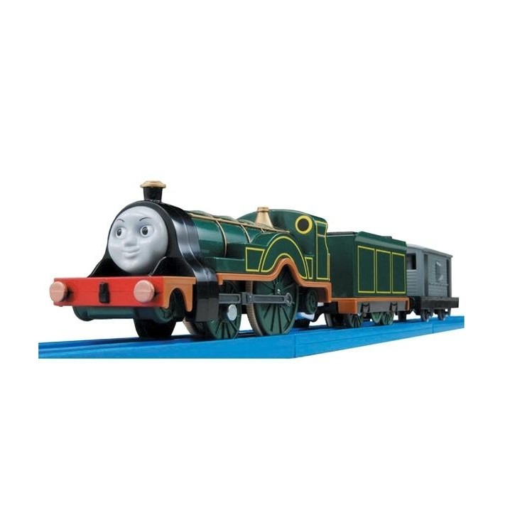 《HT》純日貨 多美 Plarail 鐵道王國火車 湯瑪士小火車TS-13艾蜜莉 462673-細節圖3